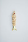 Large Articulated Gold Fish Pendant