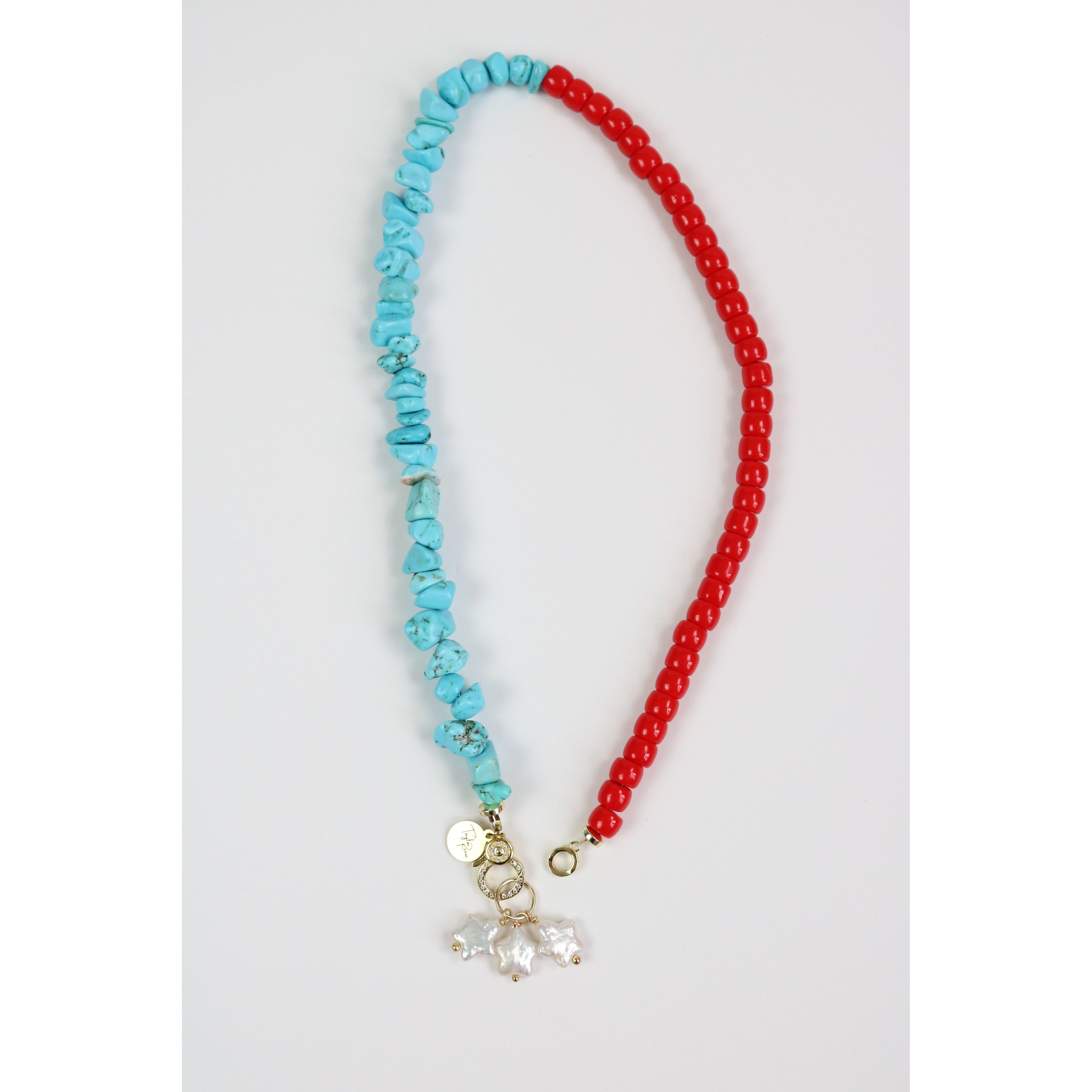 Pearl Star Spangled Necklace