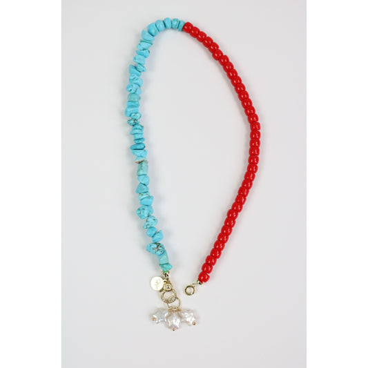 Pearl Star Spangled Necklace