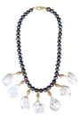 Caviar + Chips Pearl Necklace
