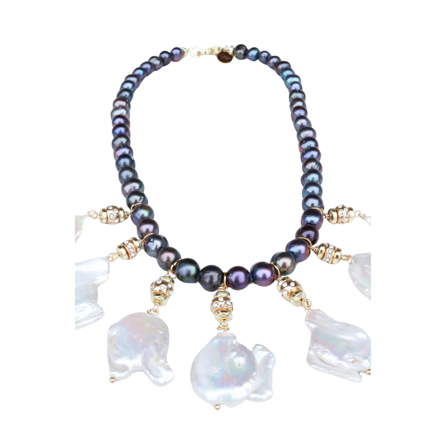 Caviar + Chips Pearl Necklace