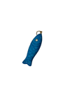 Hand Carved Gemstone Fish Pendant