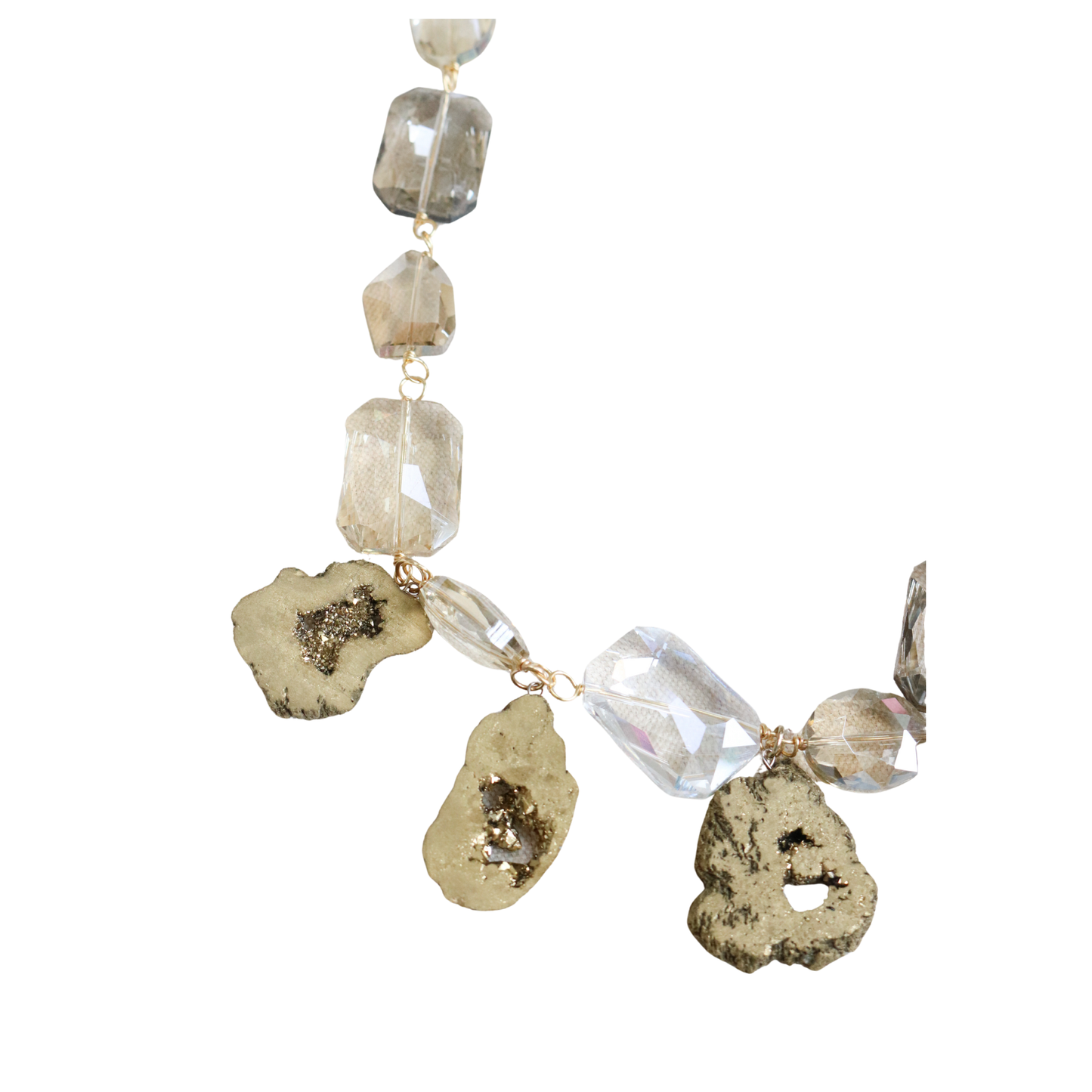 Golden Éclat Necklace