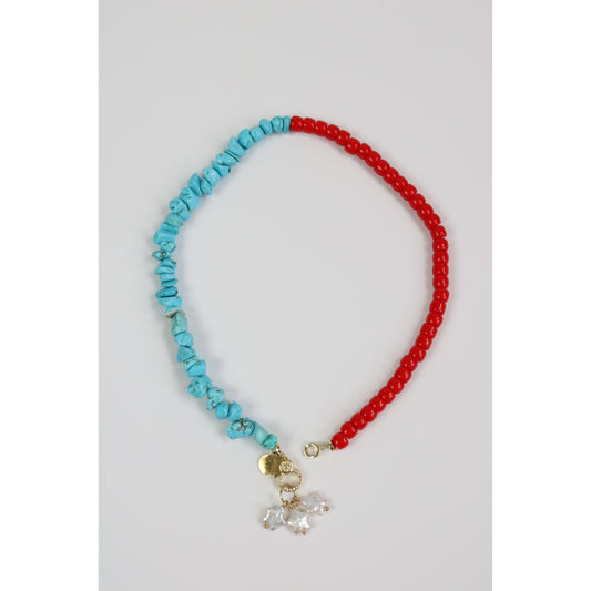 Pearl Star Spangled Necklace