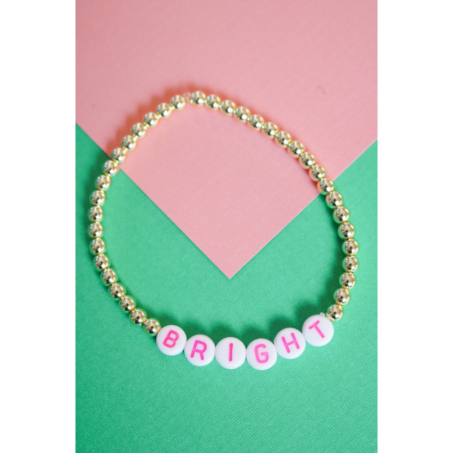 Pink "Bright" Little Holiday Bracelet