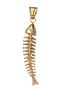 Bone Fish Pendant
