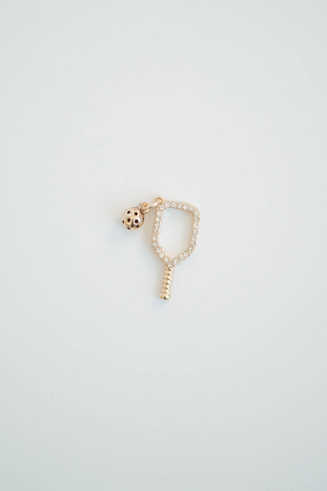 Pavé Pickleball Charm