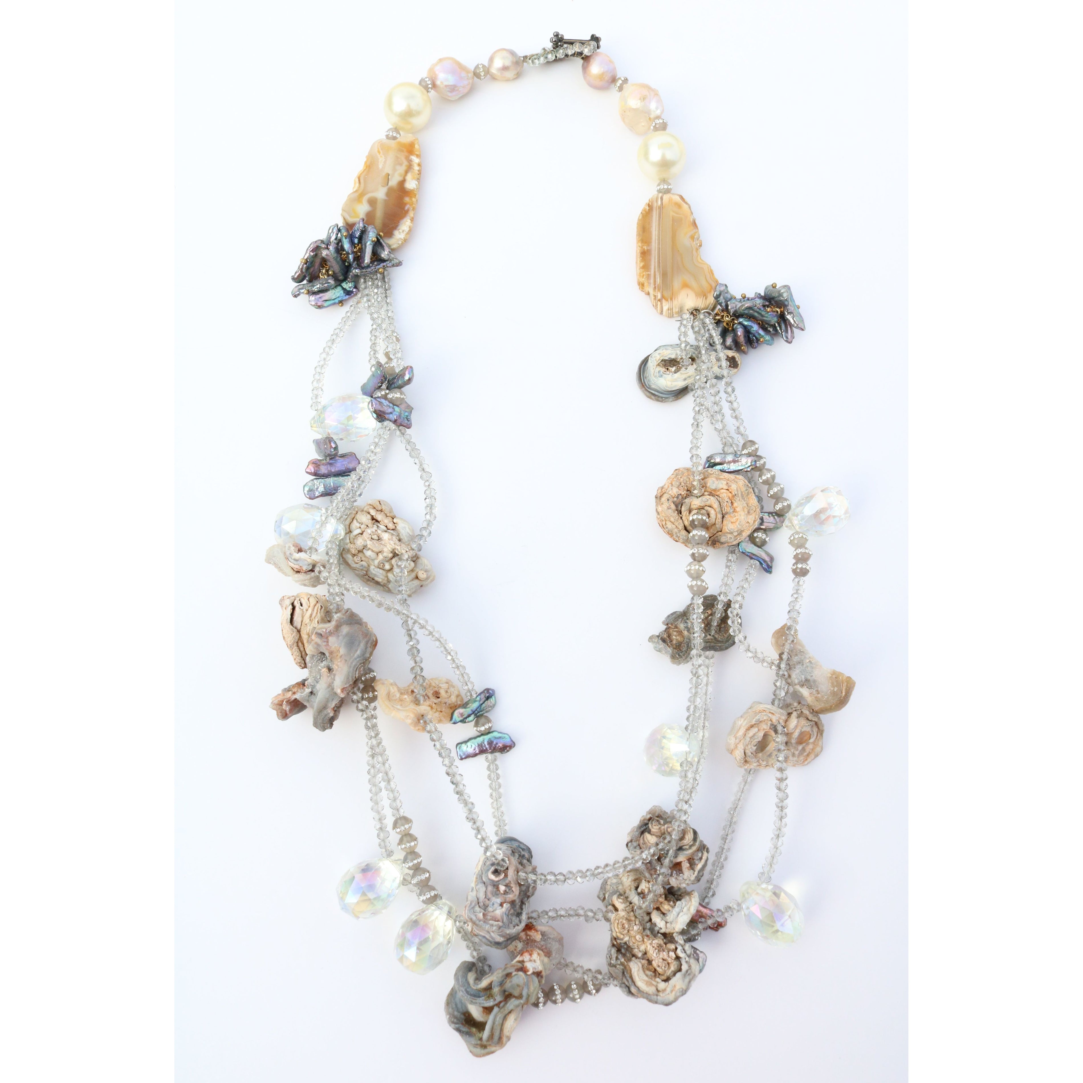 Druzy on the Coast Necklace