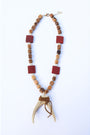 Hunting Wives Antler Pendant Necklace
