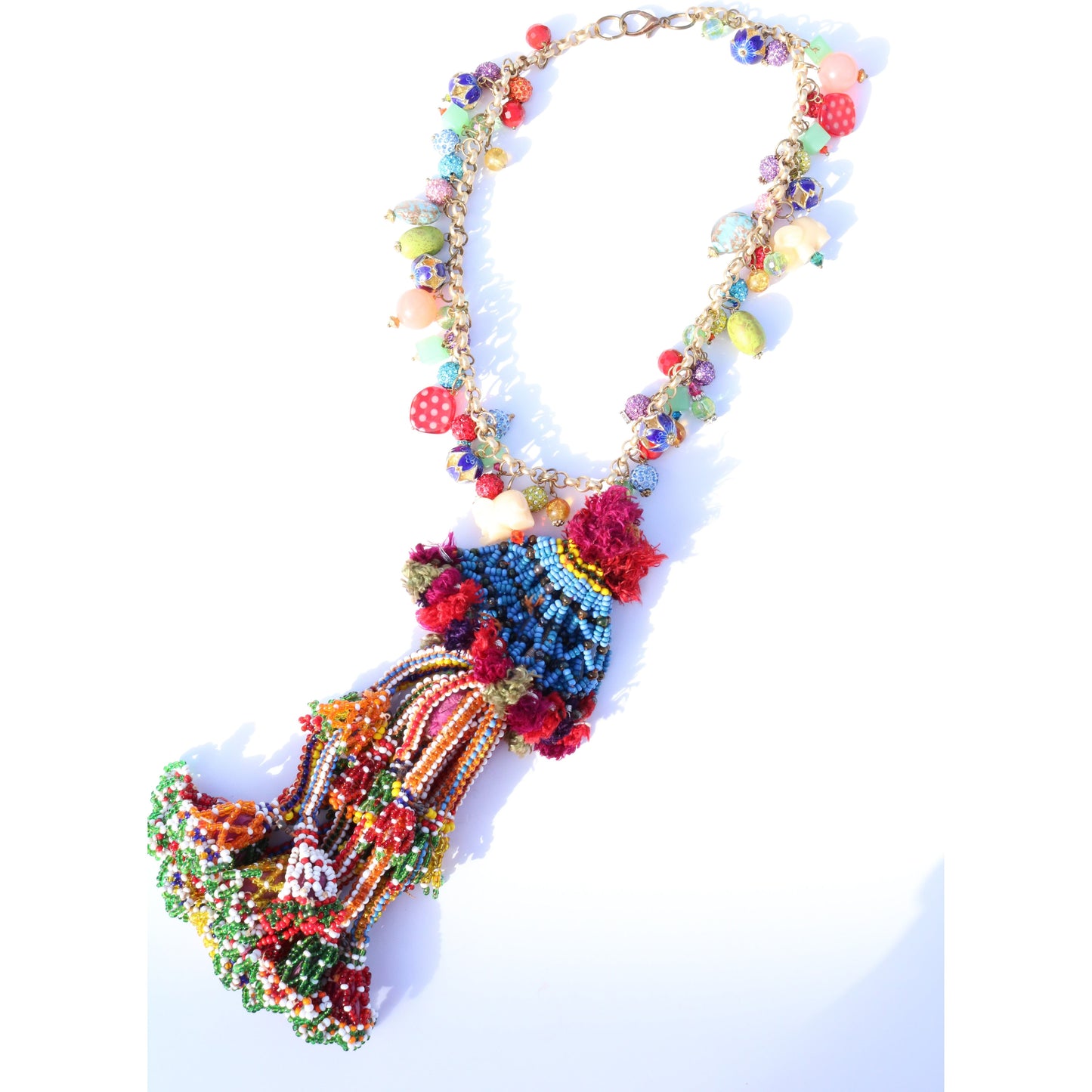 The Big Fiesta Tassel Necklace