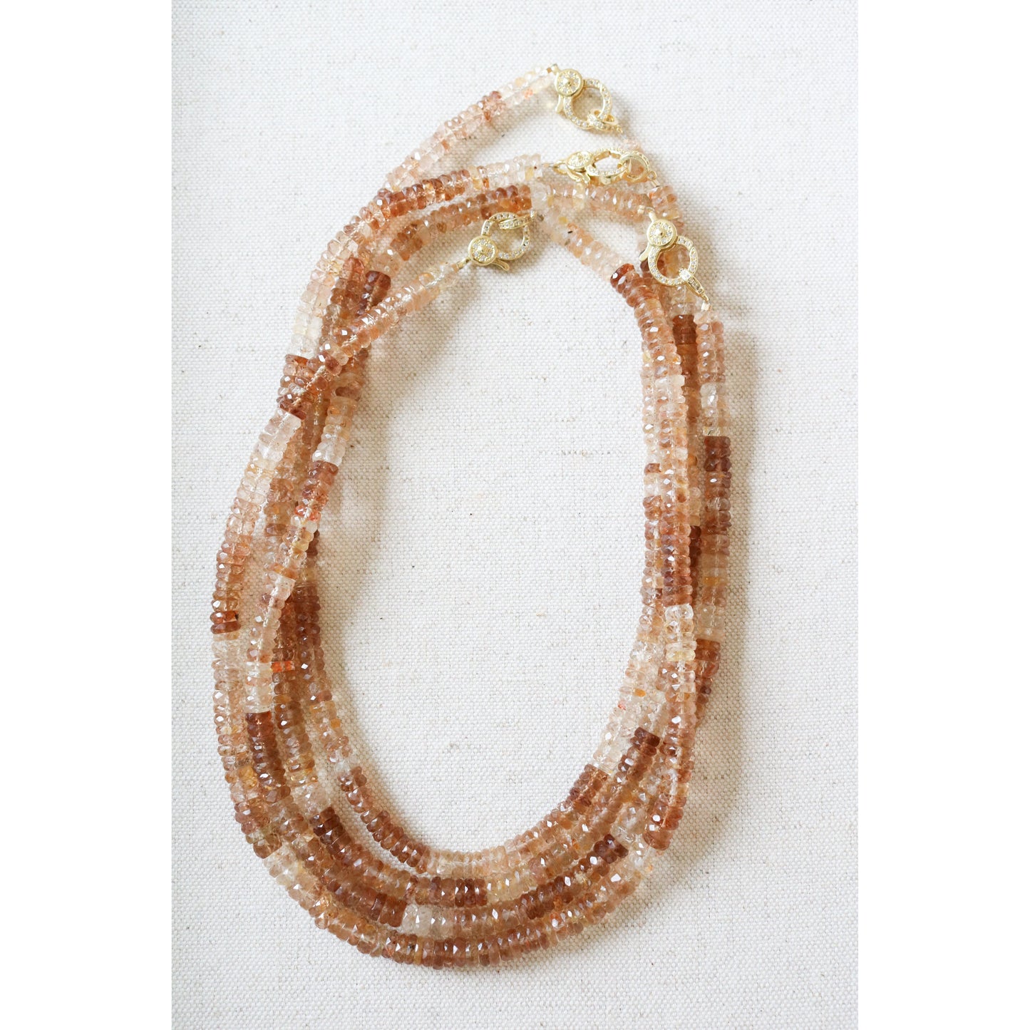 Imperial Topaz Beaded Necklace