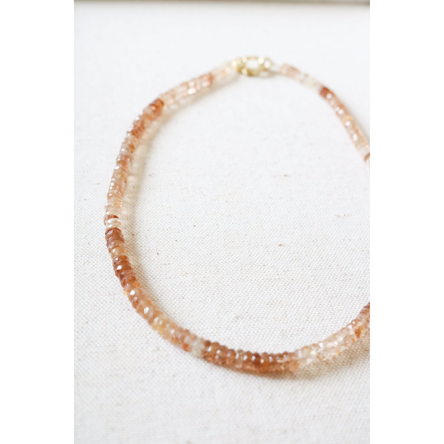 Imperial Topaz Beaded Necklace