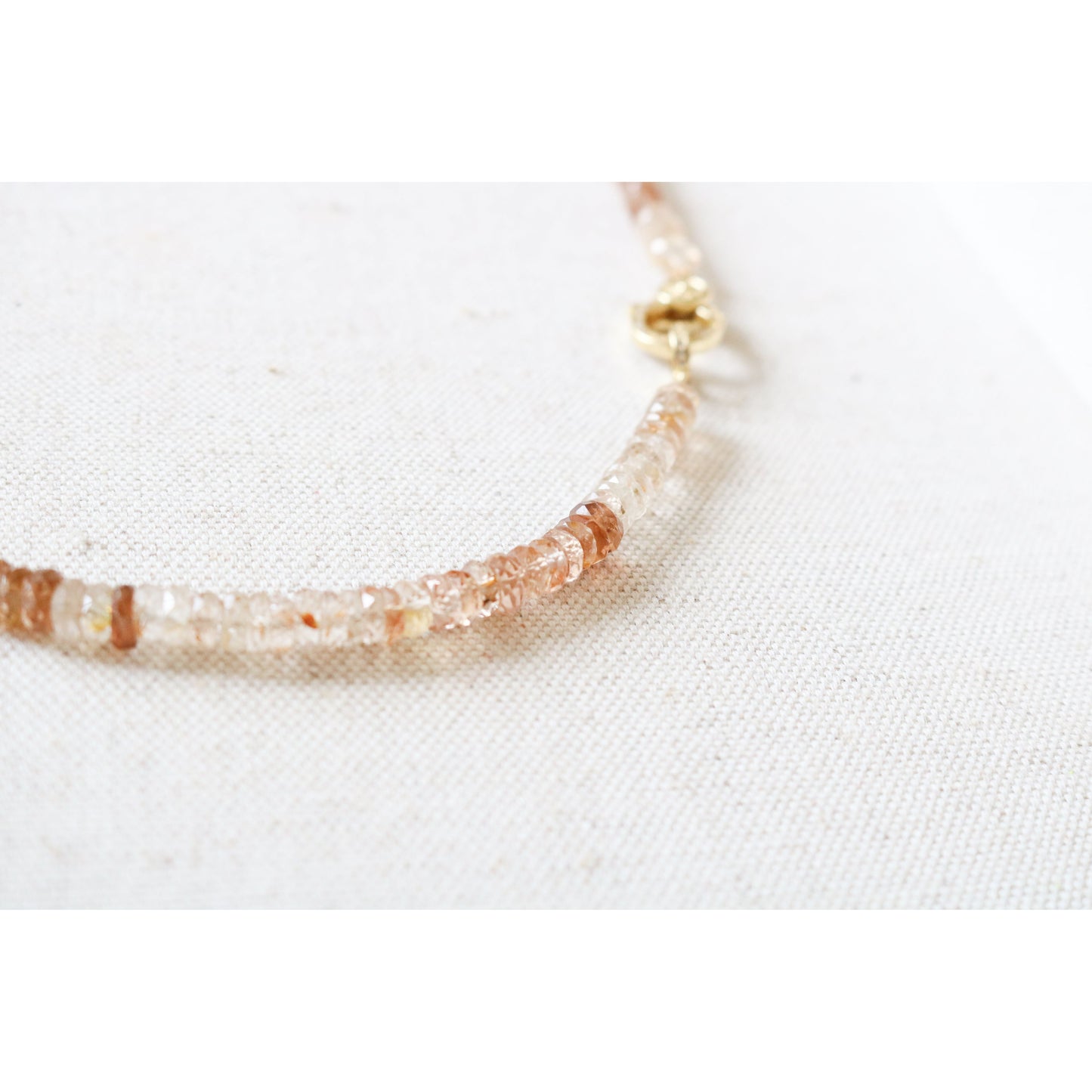 Imperial Topaz Beaded Necklace