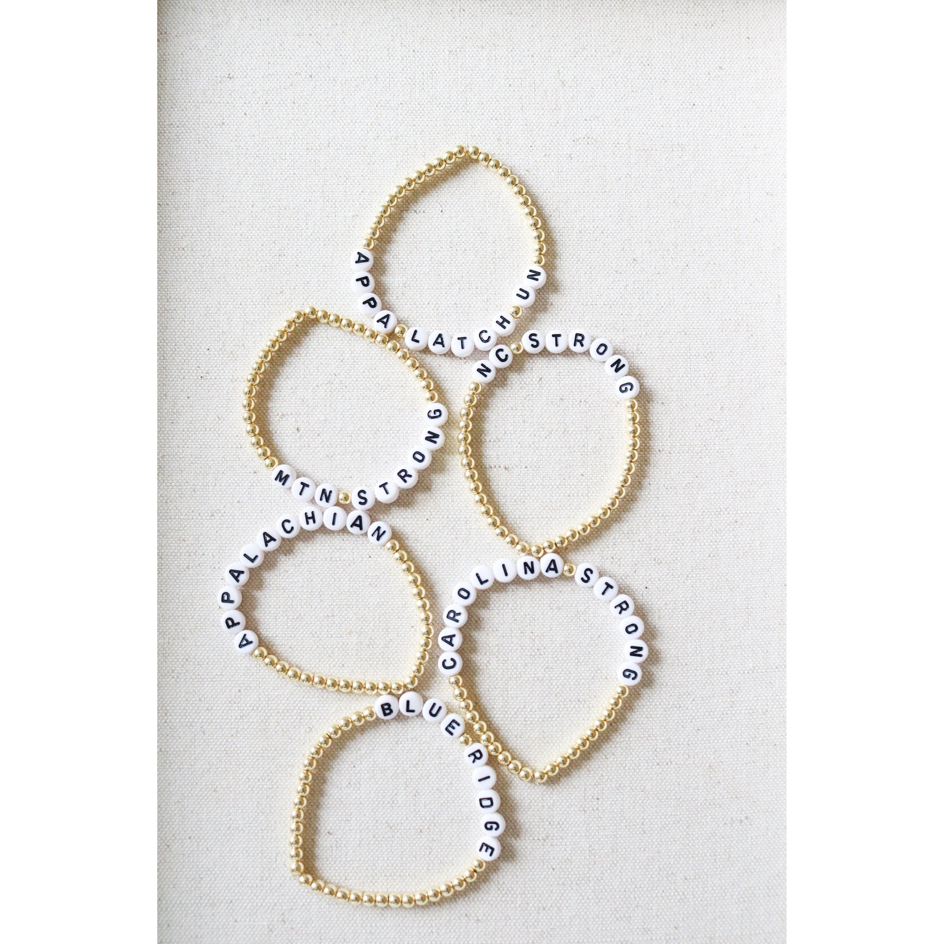 MTN Strong Beaded Bracelet - 100% to Helene Relief