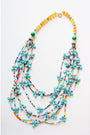 Turquoise Kaleidoscope Necklace