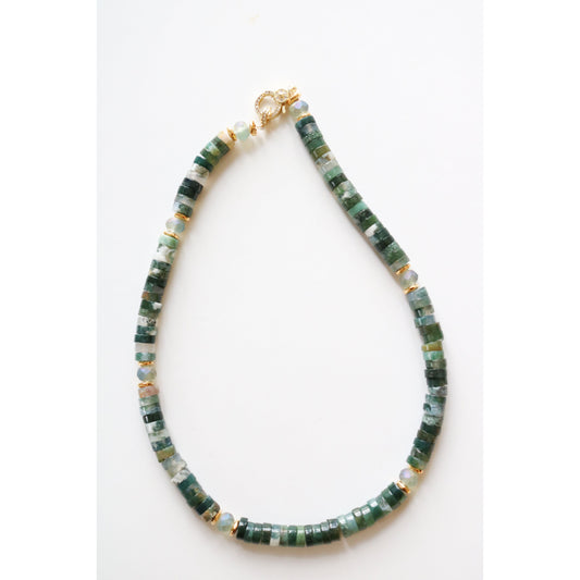 Fancy Jasper Beaded Necklace