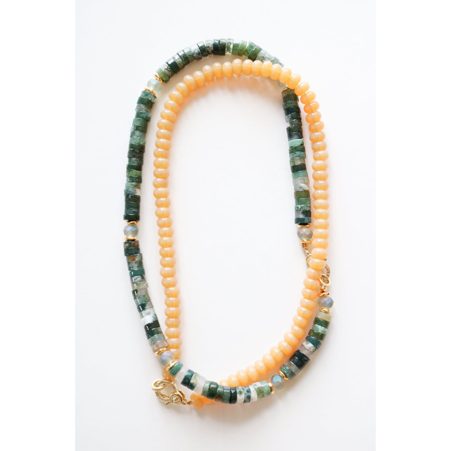 Fancy Jasper Beaded Necklace