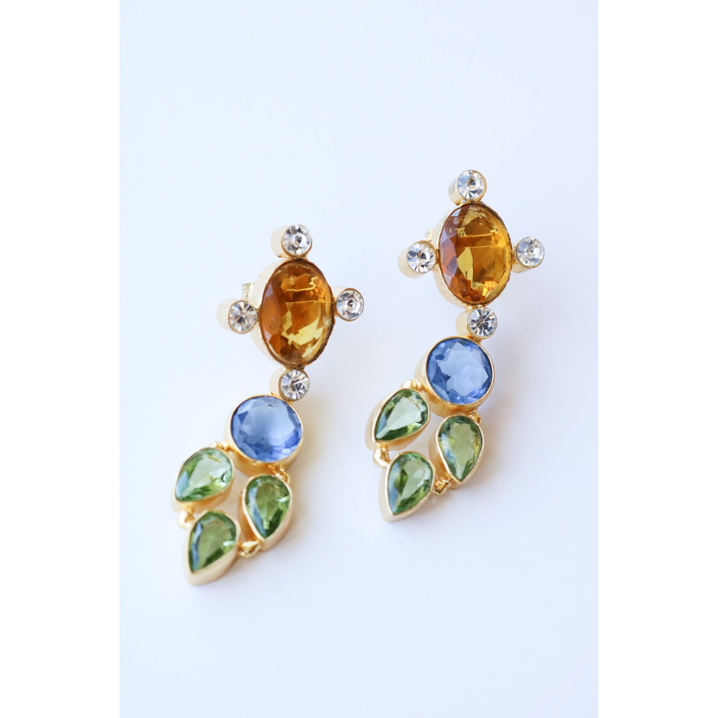 Fresh Bloom Gemstone Earrings