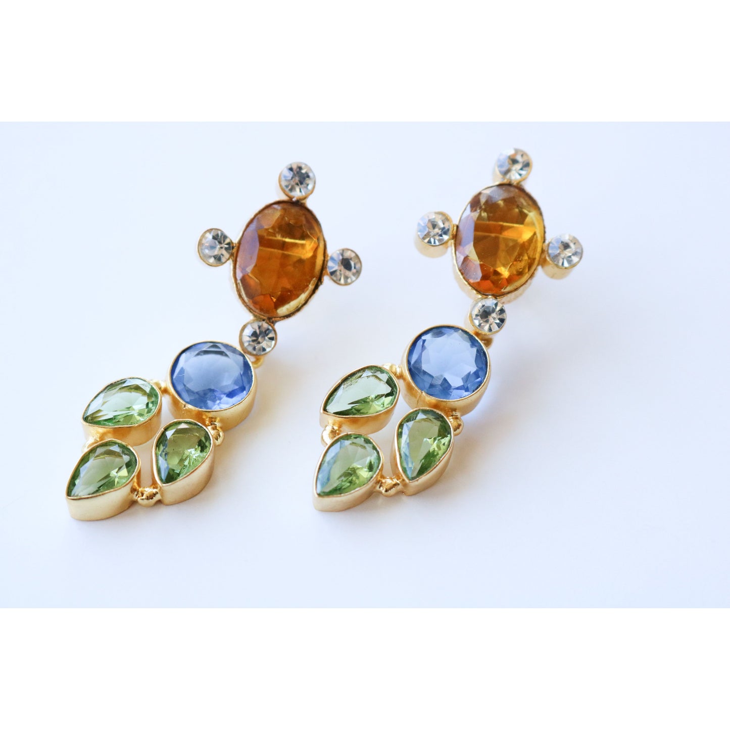 Fresh Bloom Gemstone Earrings