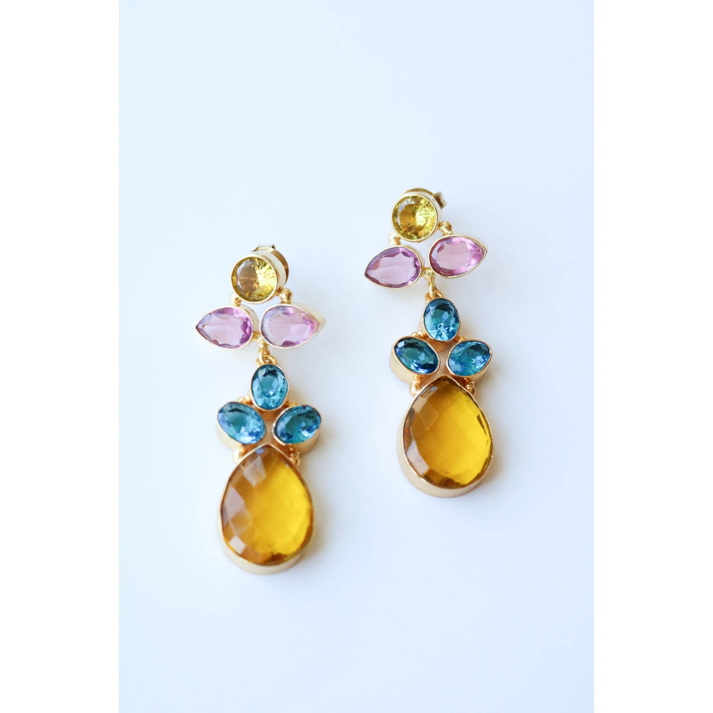 Pineapple Gemstone Earring