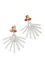 The Grand Palm Gemstone Earrings