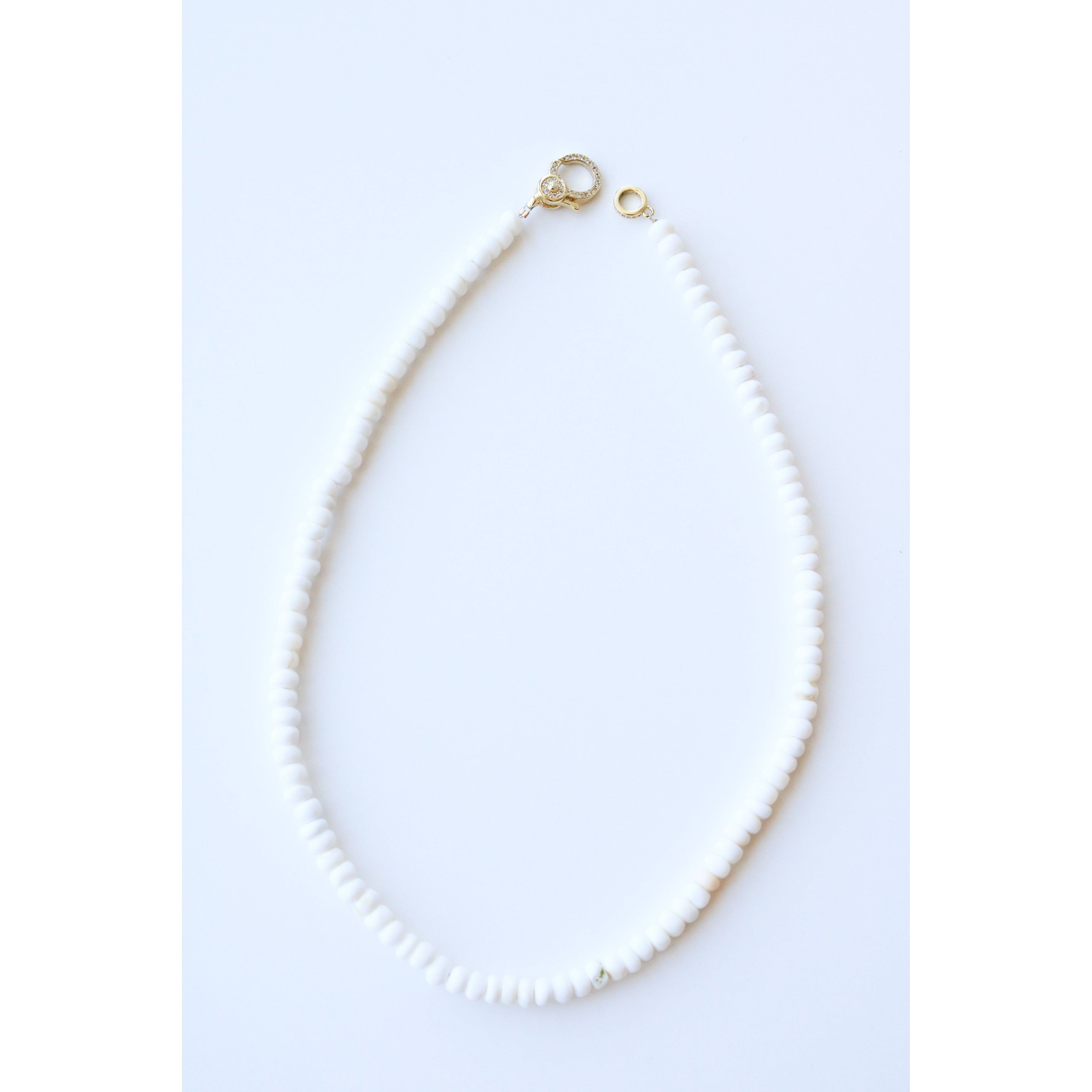White Opal Necklace
