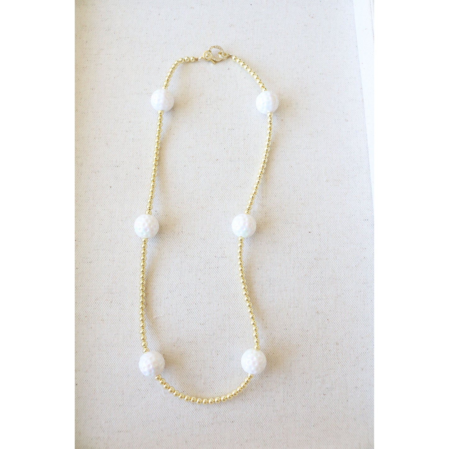 Golf Goldie Necklace