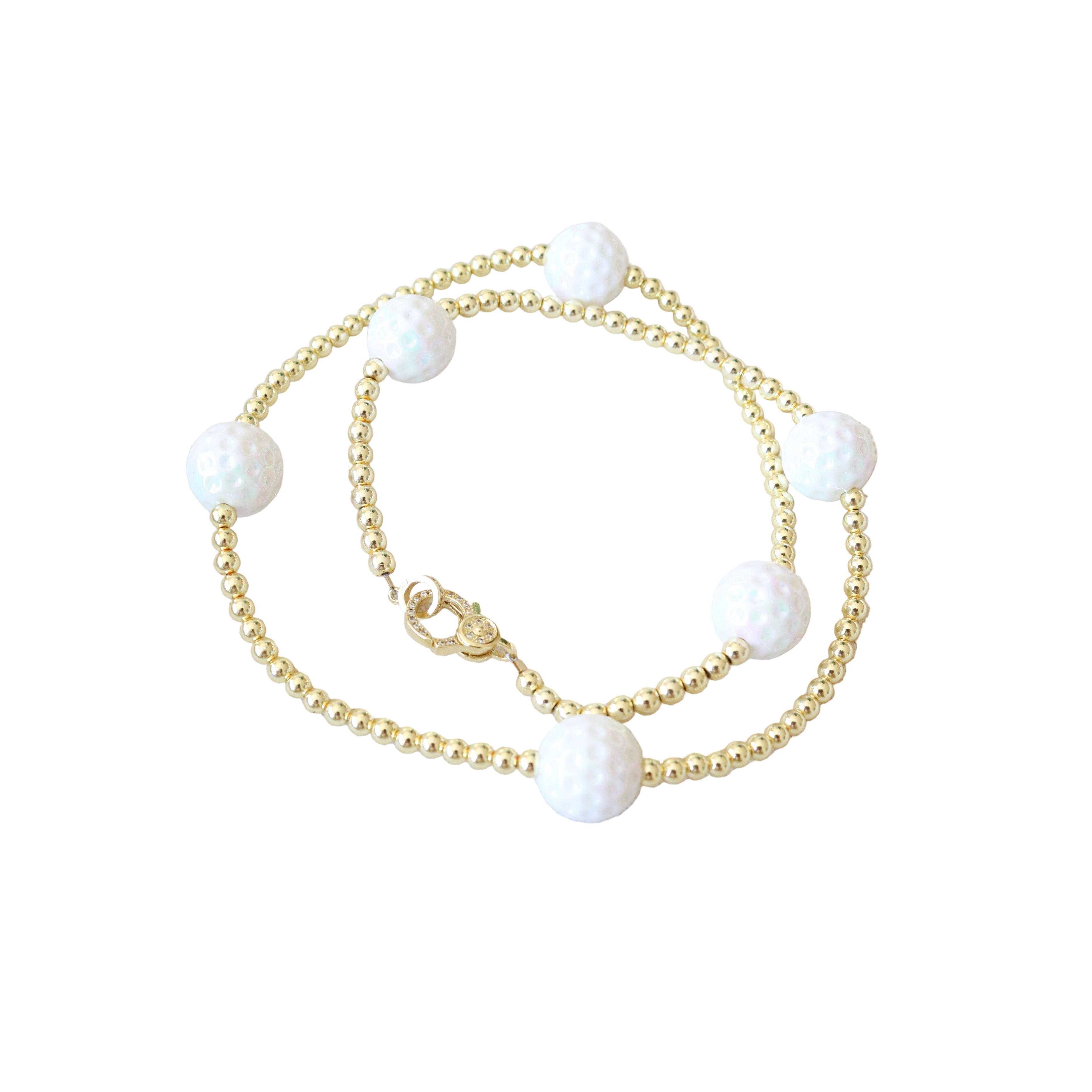 Golf Goldie Necklace