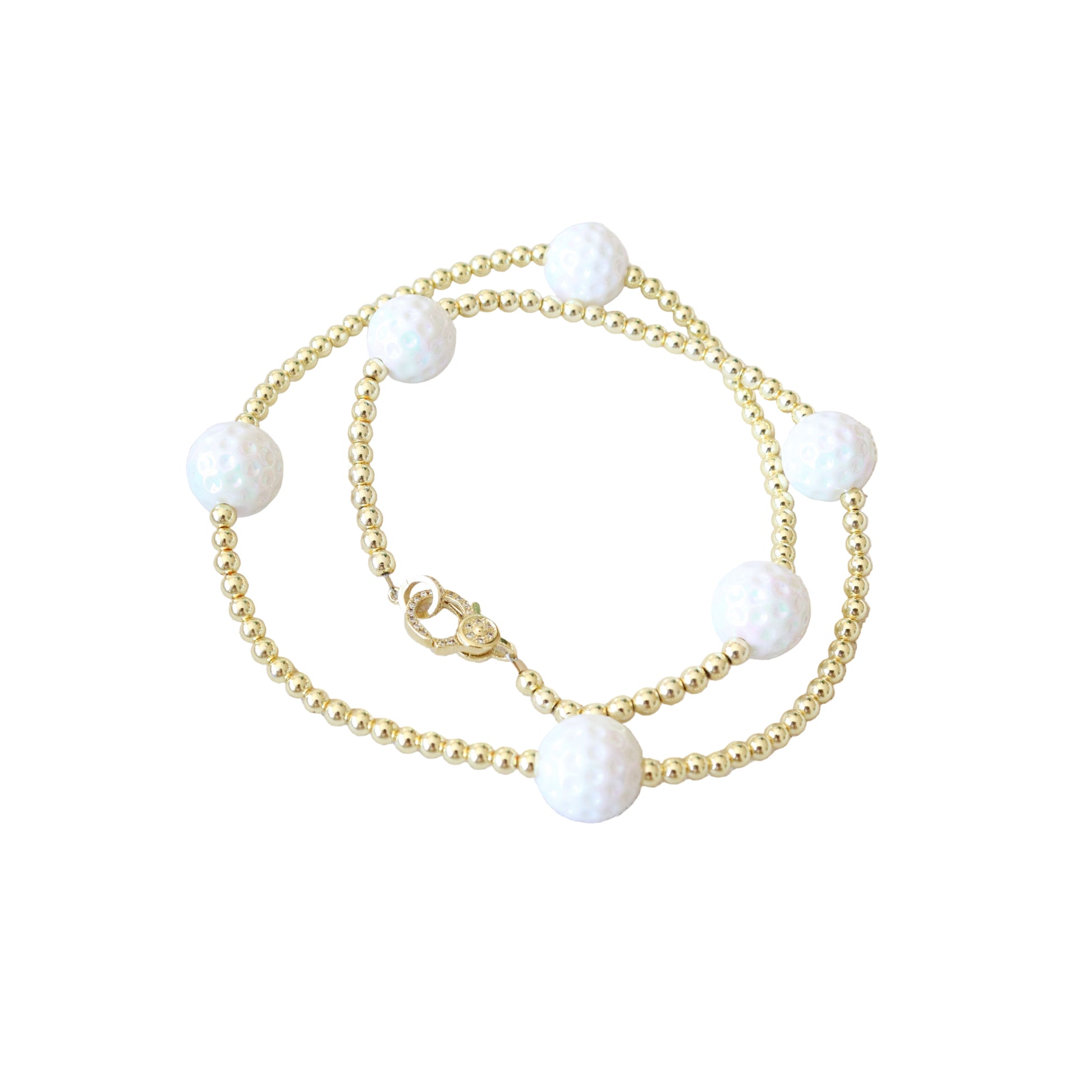 Golf Goldie Necklace
