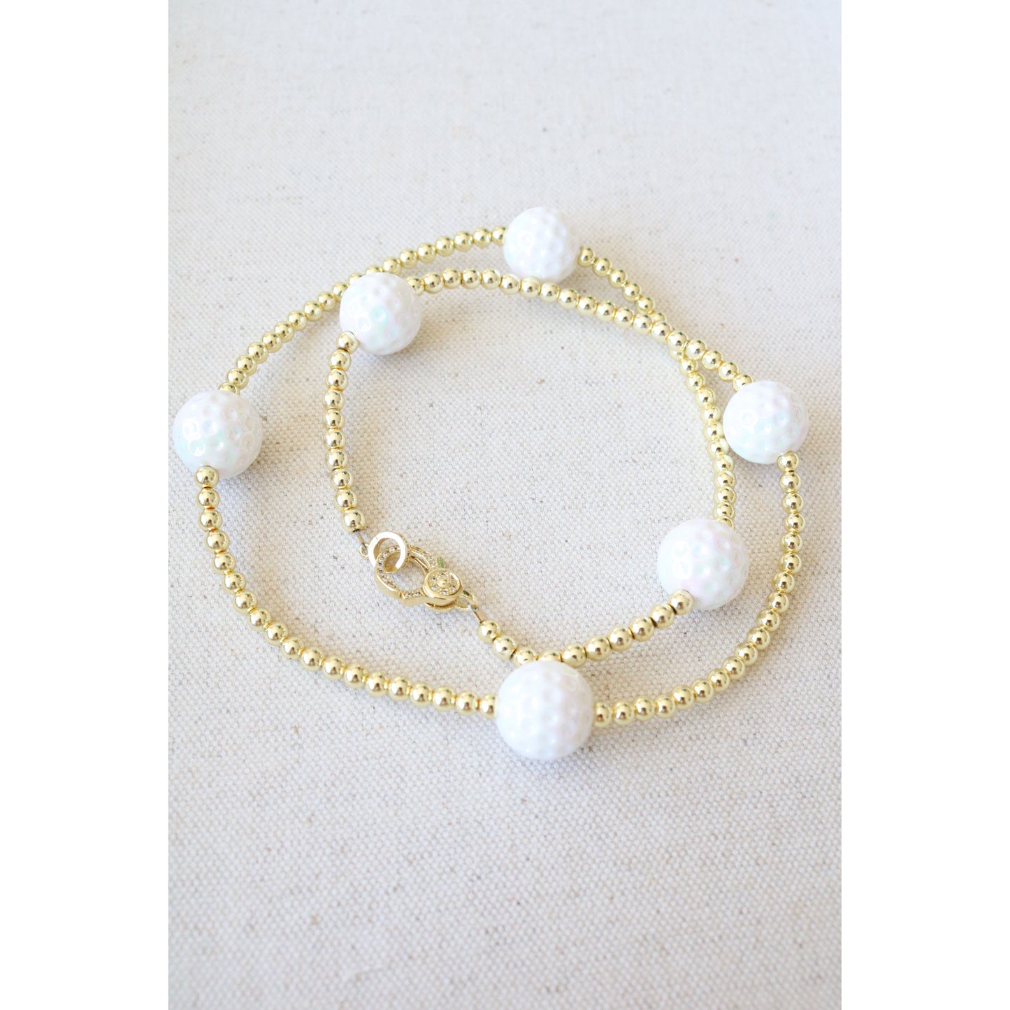 Golf Goldie Necklace