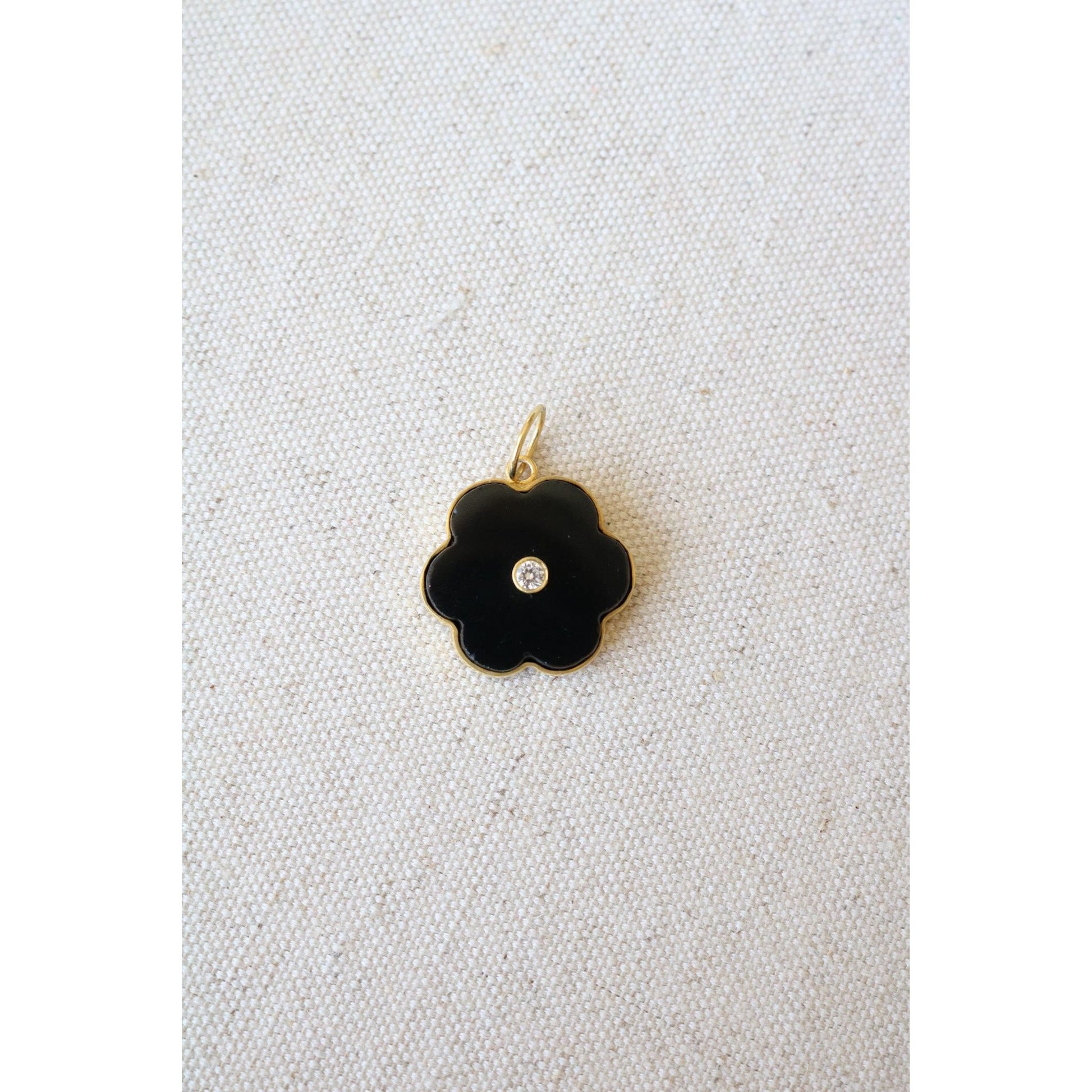 Gemstone Blossom Pendant