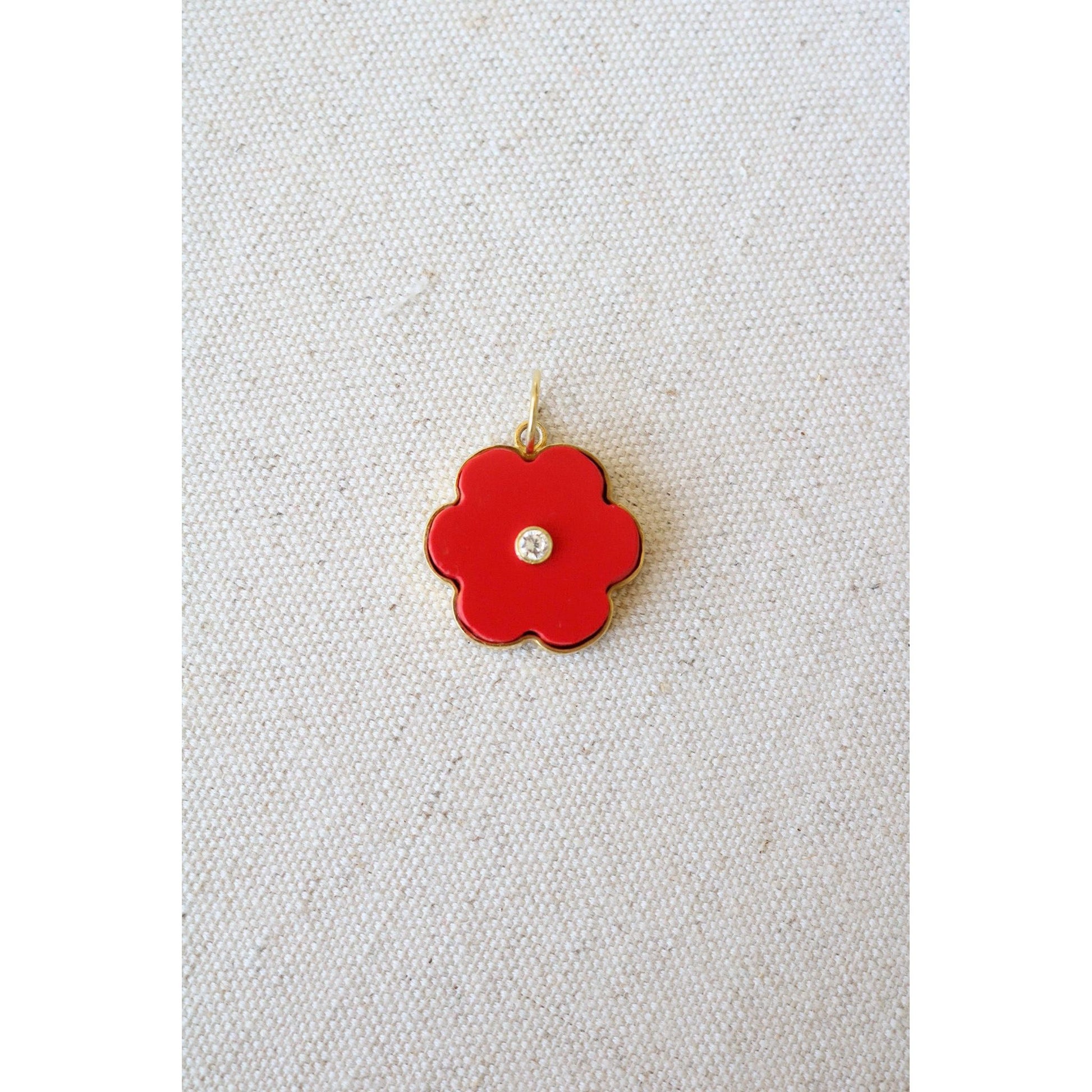 Gemstone Blossom Pendant