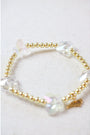 Iridescent Crystal Butterrfly Goldie Bracelet