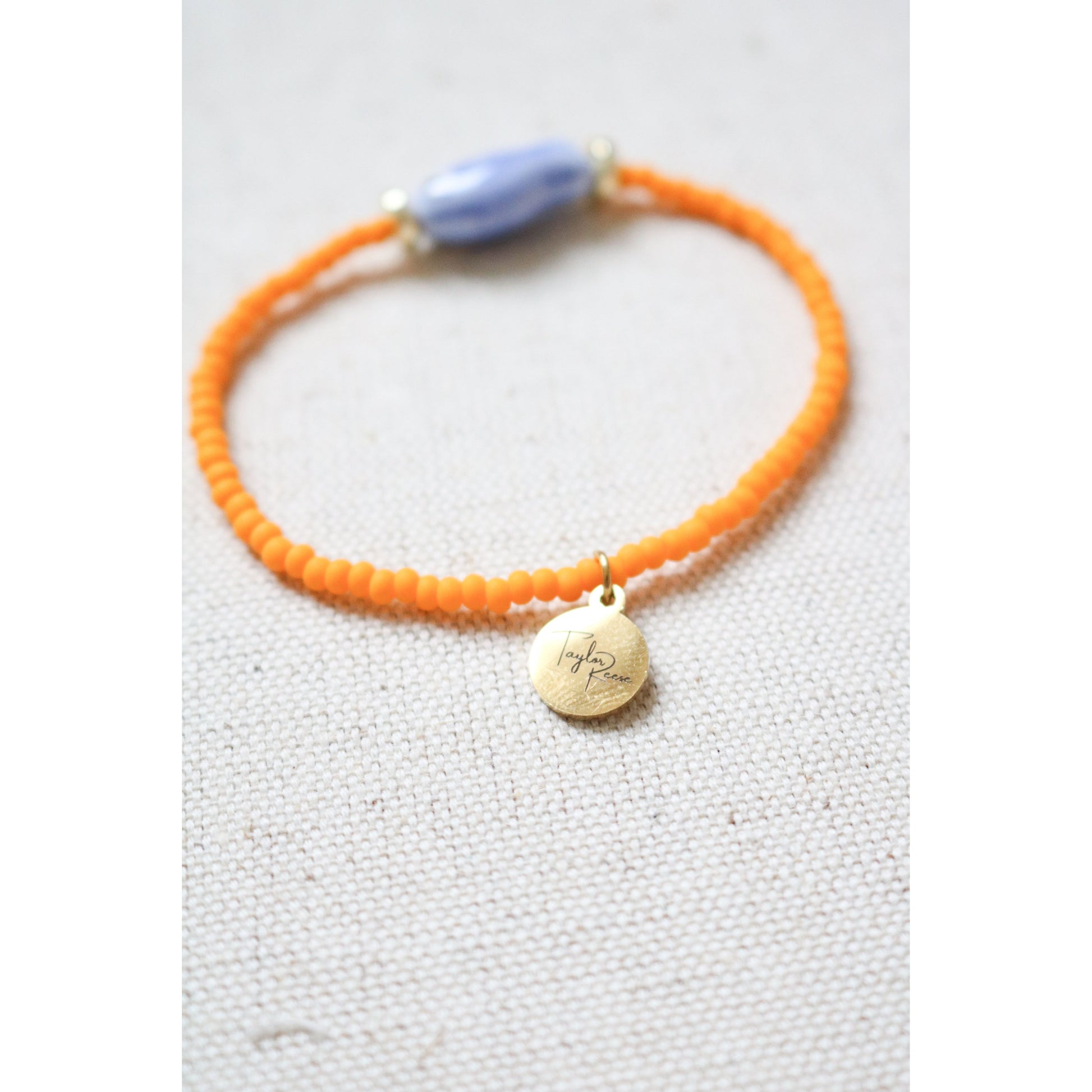 The Fancy Fan Fish Beaded Bracelet