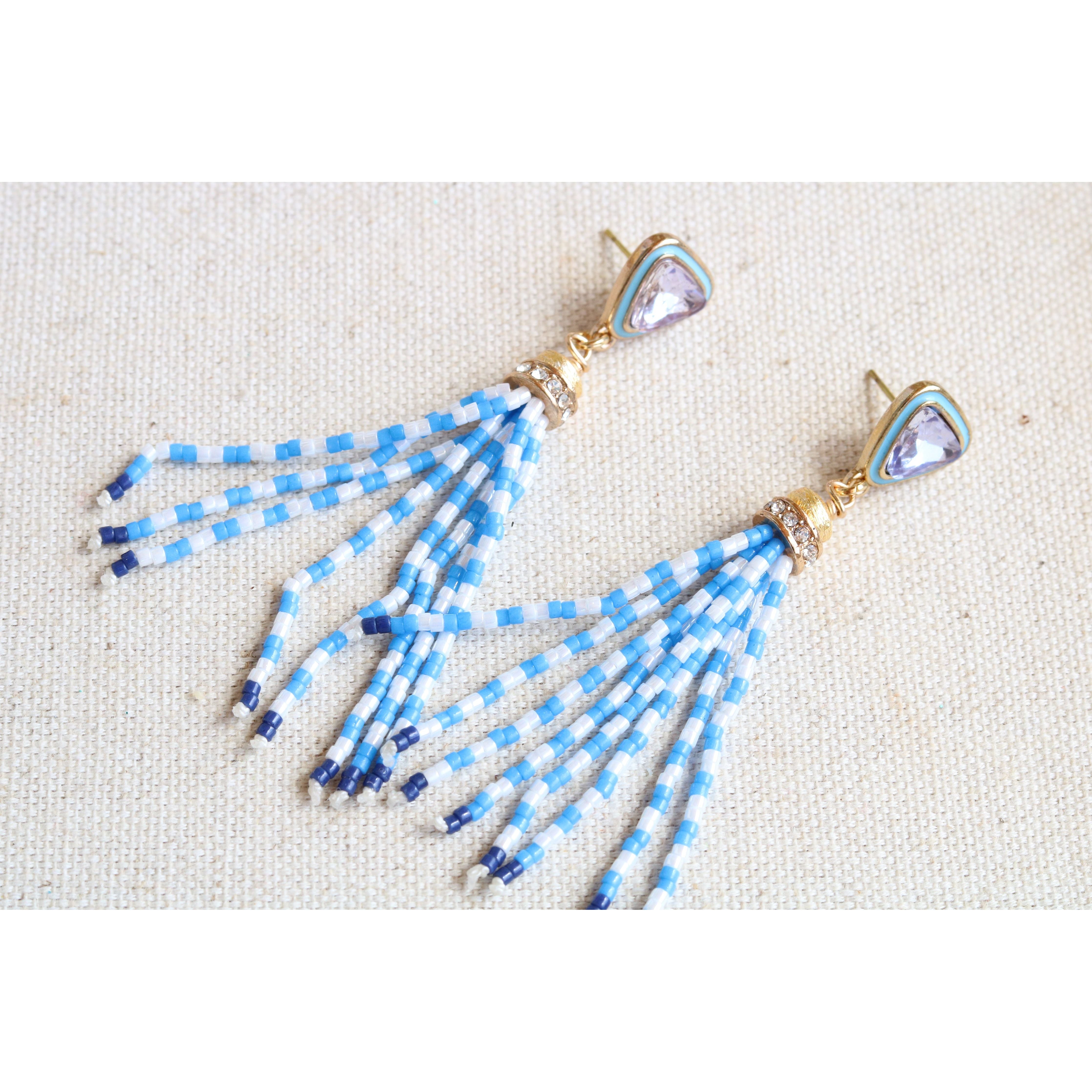 The Team Tradition Tassel Earrings