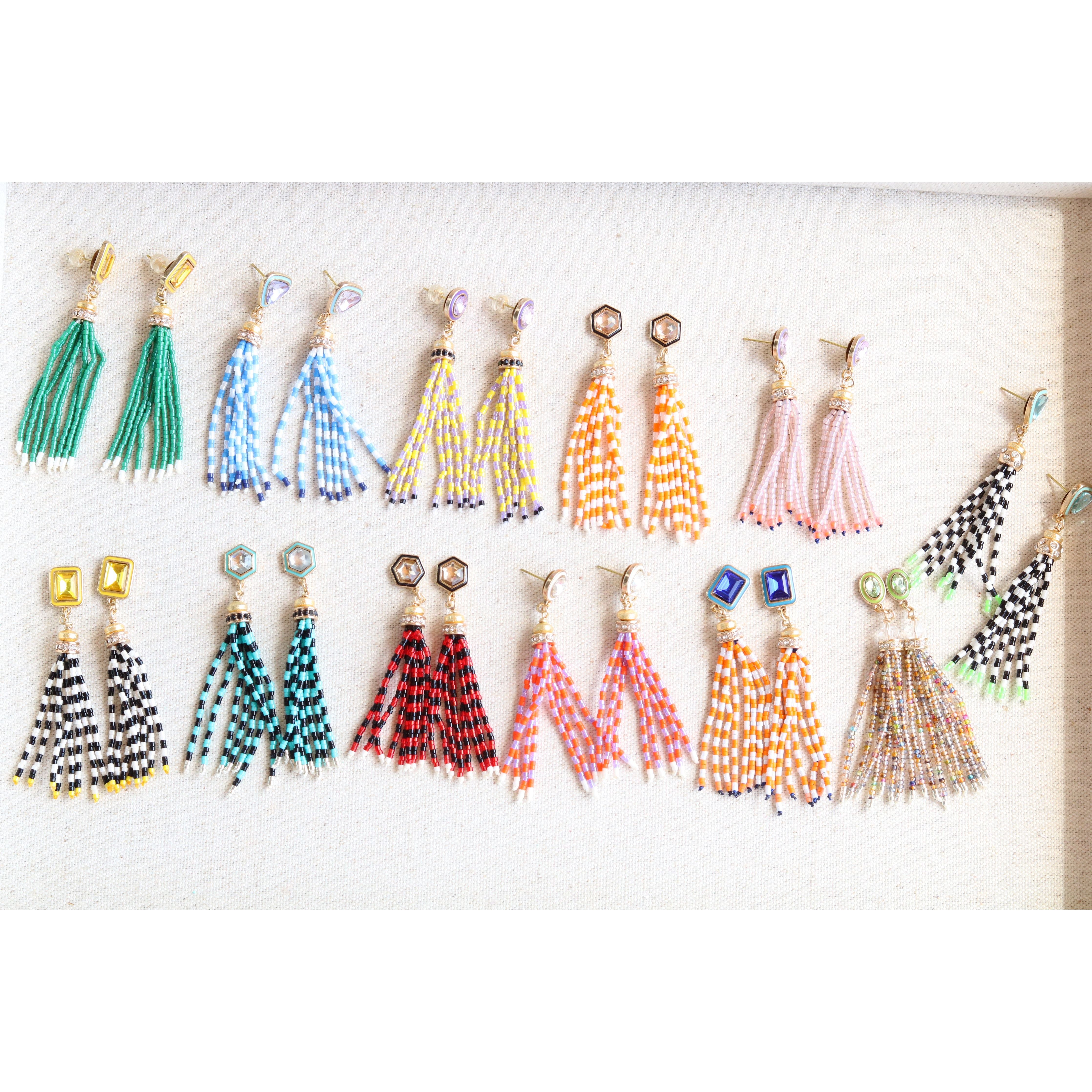 The Team Tradition Tassel Earrings