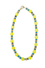 Howlite + Neon Beaded Necklace