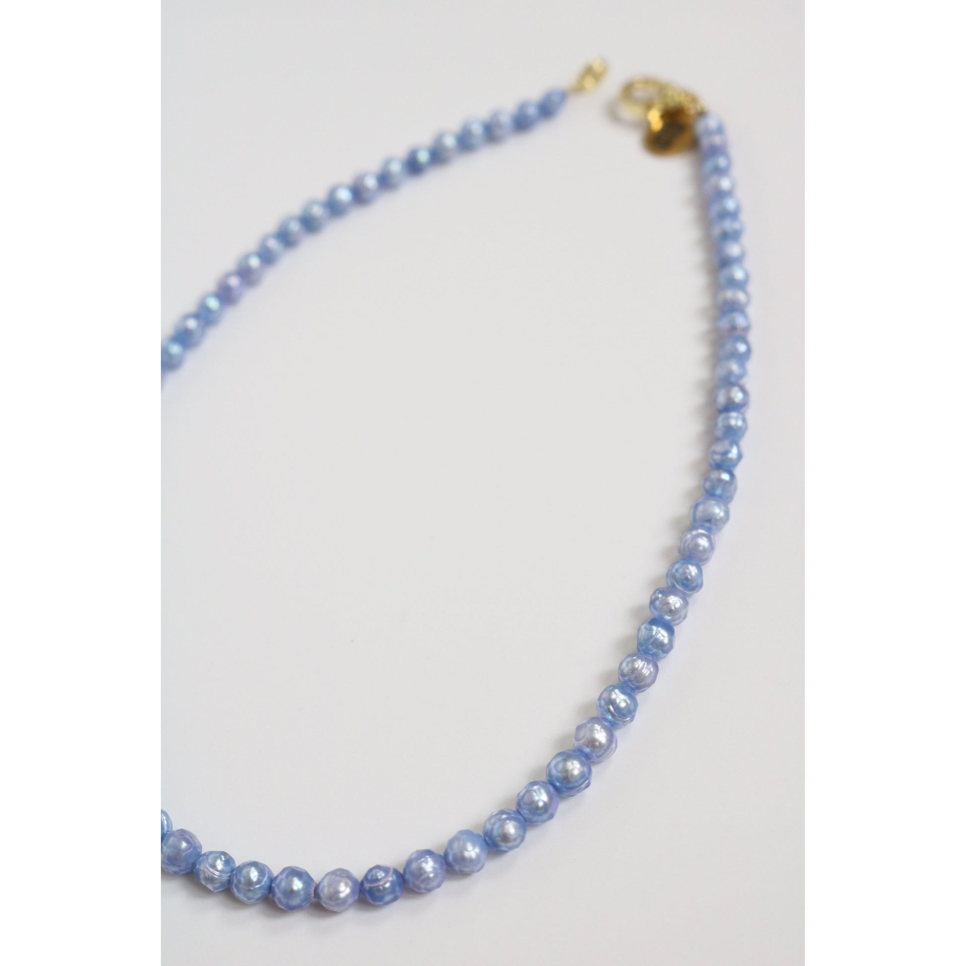 Blue Freshwater Pearl Necklace