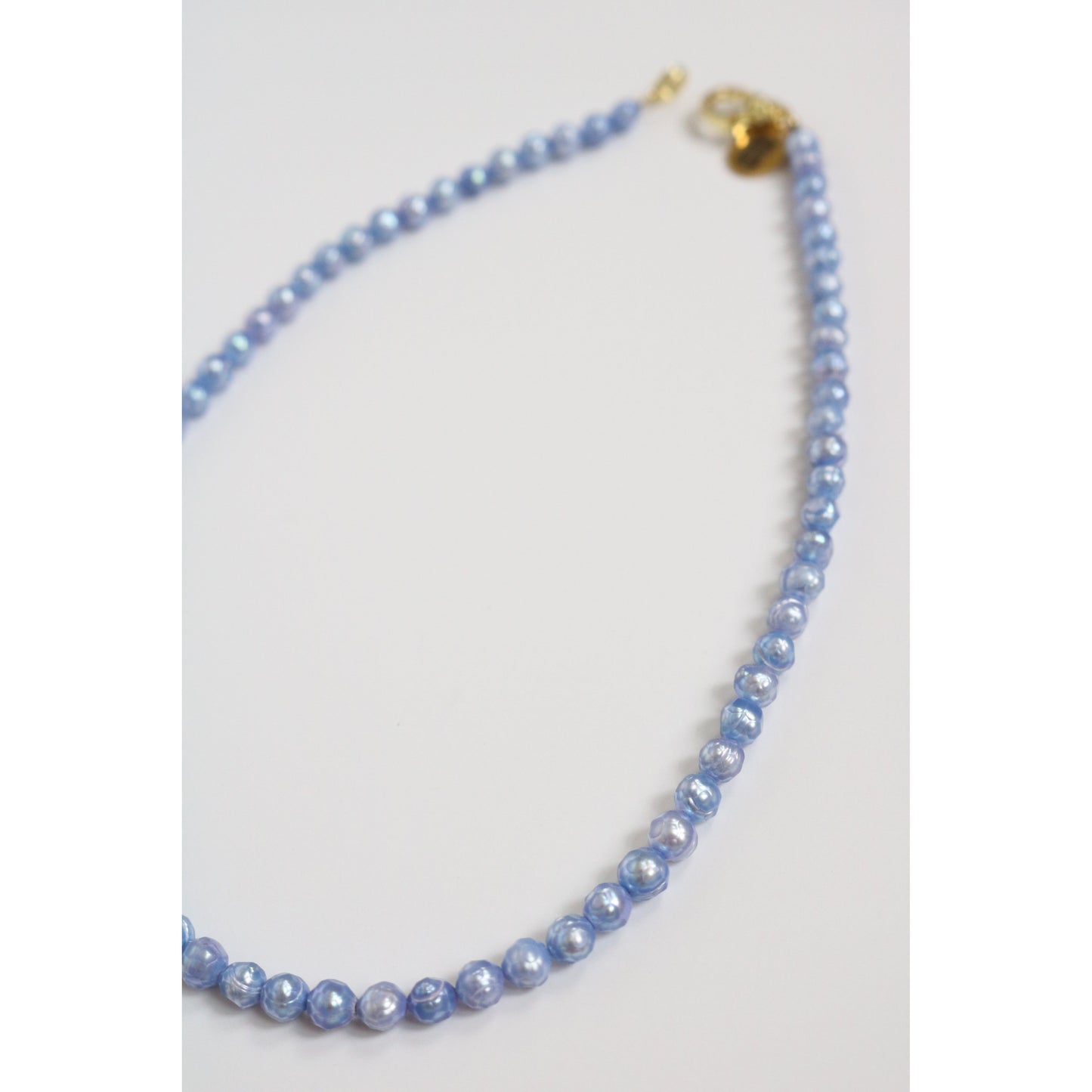 Blue Freshwater Pearl Necklace