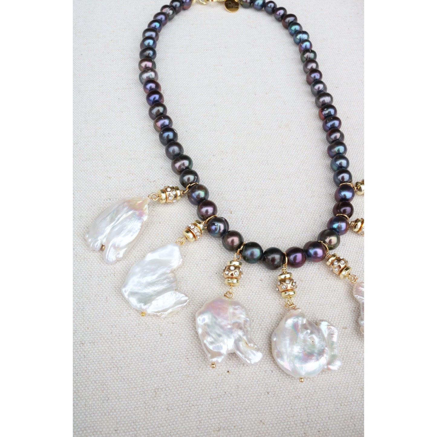 Caviar + Chips Pearl Necklace