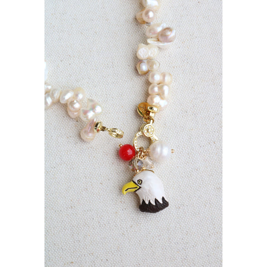 Eagle Mascot Charm