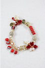 Red Bead Soup Bracelet