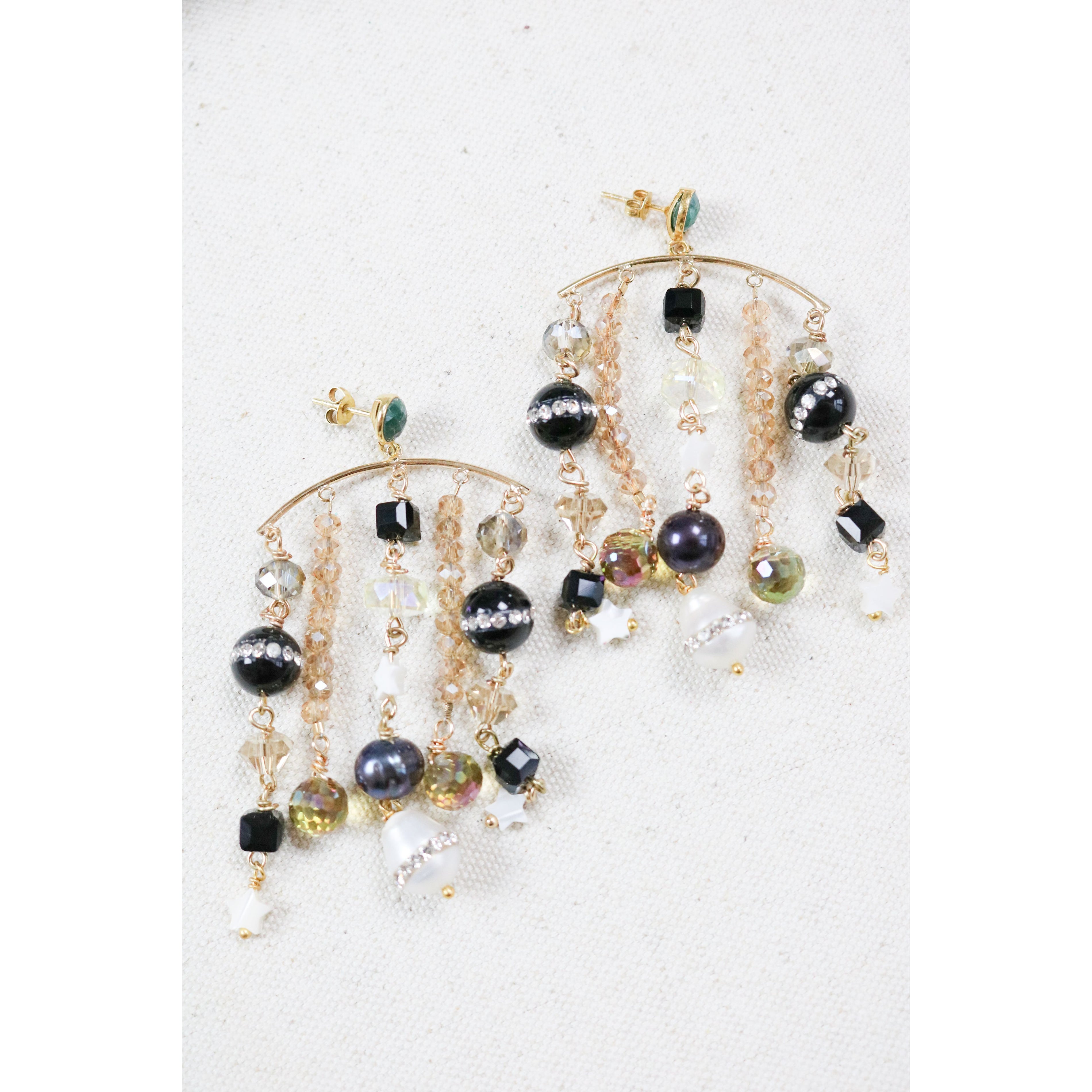 Cocktail Party Chandelier Earrings