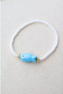 The Fancy Fan Fish Beaded Bracelet