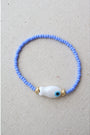 The Fancy Fan Fish Beaded Bracelet