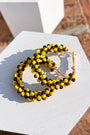 Pre-Game Beaded Hoops