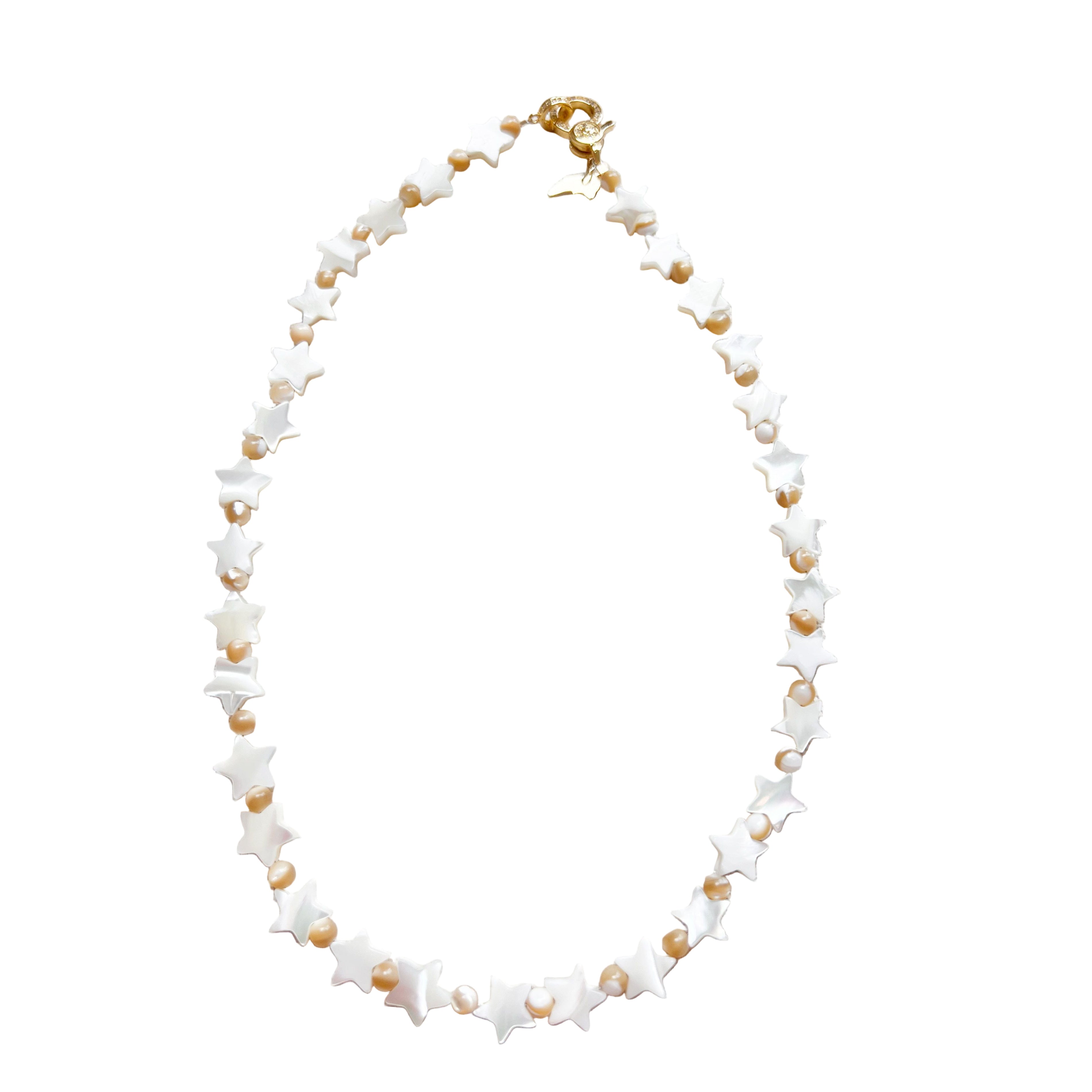 Mother of Pearl Star Necklace