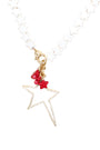 Big Star Pave Pendant Necklace