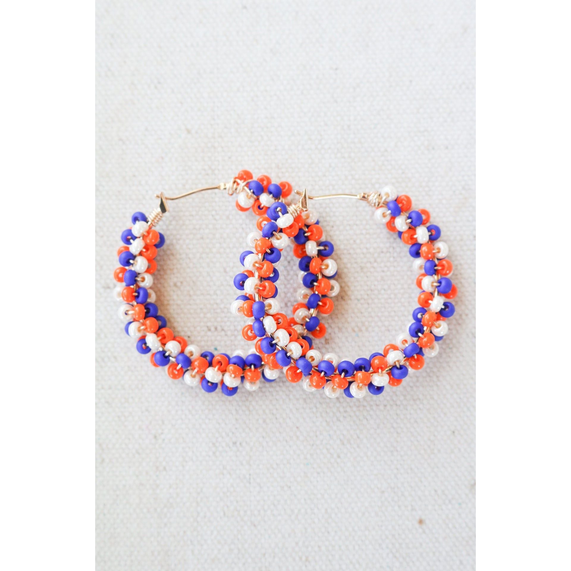 Pre-Game Beaded Hoops