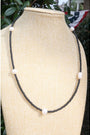 Kick Off Pearl Choker Necklace